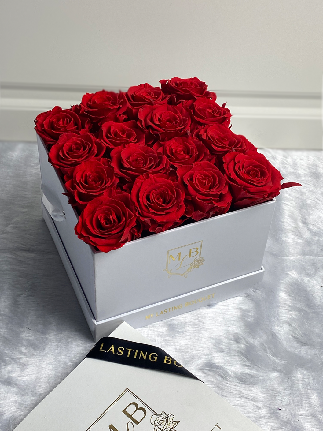 Medium- Red Roses - My Lasting Bouquet