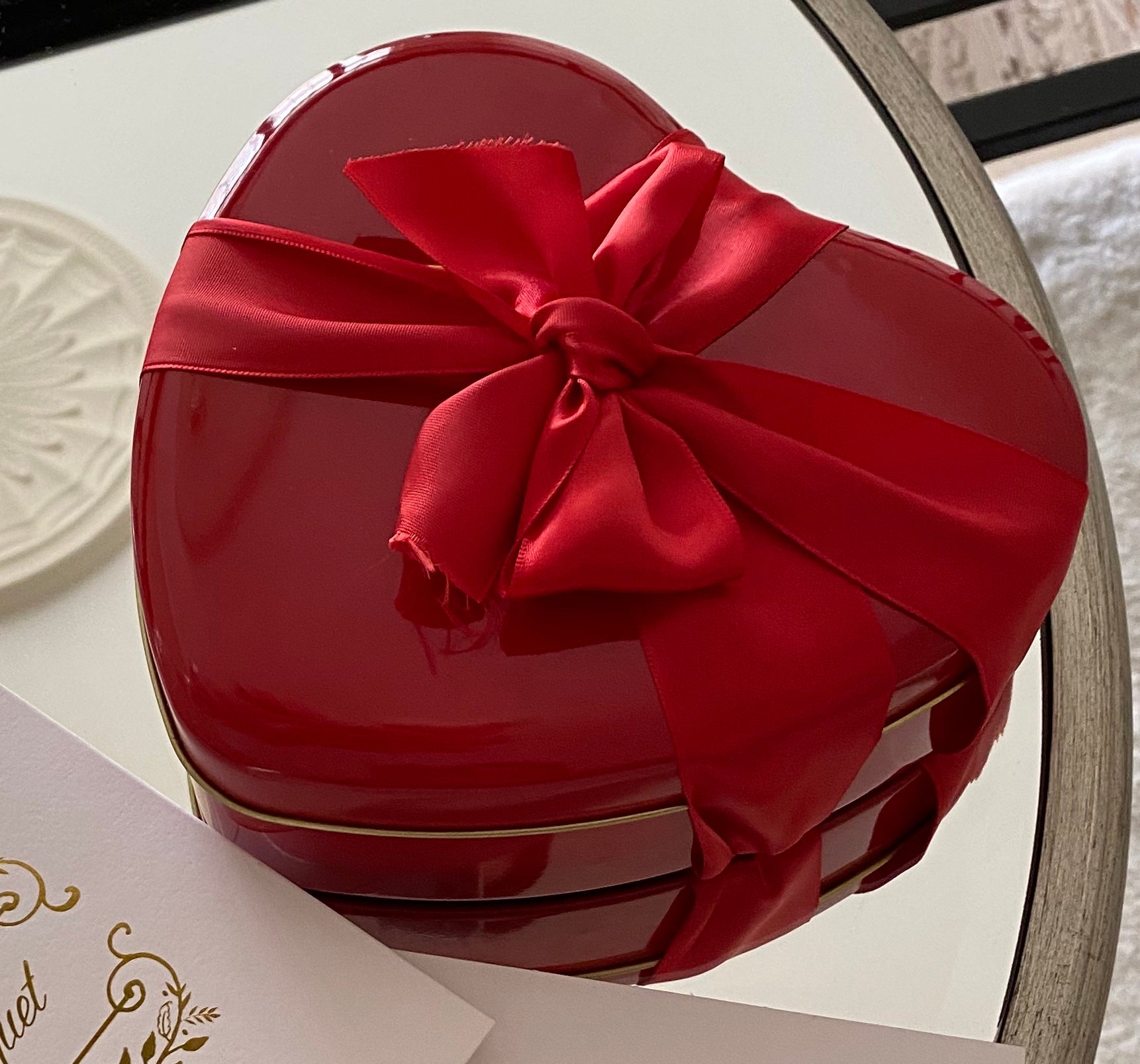 Belgian chocolate hearts - My Lasting Bouquet